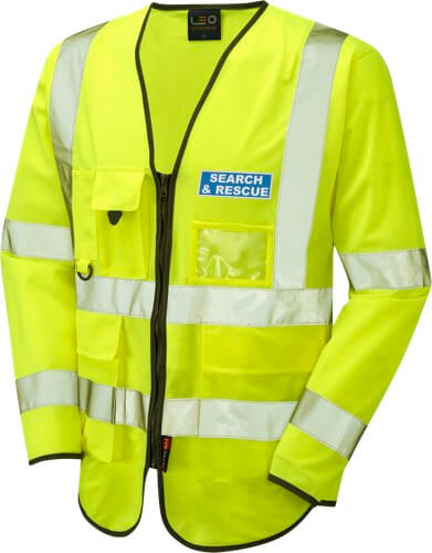 Leicestershire Search and Rescue Hi Vis Safety wear