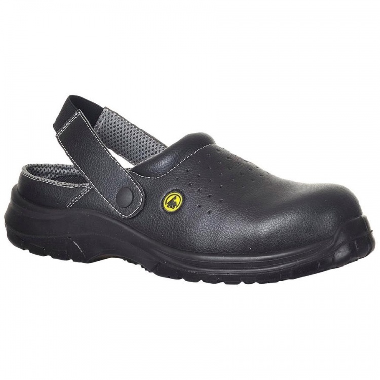 Portwest FC03 Compositelite ESD Perforated Safety Clog SB AE