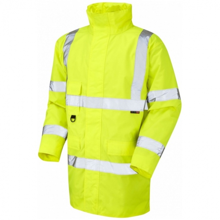 Leo Workwear A01-Y Tawstock Hi Vis Jacket Yellow