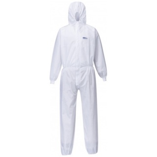 Portwest ST35 BizTex SMS Coverall With Knitted Cuff Type 5/6 (Carton Only 50 Units)