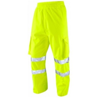 Leo Workwear L02-Y InstowExecutive CargoHi Vis Overtrouser Yellow