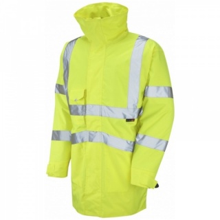Leo Workwear A03-Y MarwoodSuperiorHi Vis Jacket Yellow