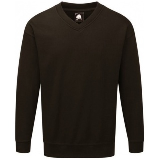 ORN Workwear Buzzard 1260 Premium V Neck Sweatshirt 65% Polyester / 35% Cotton 320gsm