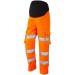 Leo Workwear CM01-O Verity Ladies Maternity Polycotton Cargo Hi Vis Trouser Orange