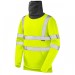 Leo Workwear SS06-Y COMBESGATE ISO 20471 Class 3 Snood Sweatshirt Yellow