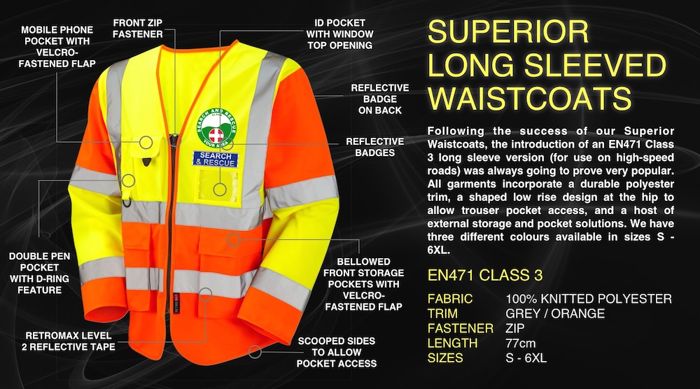 SAR, Lowland, Search & Rescue BK Safetywear