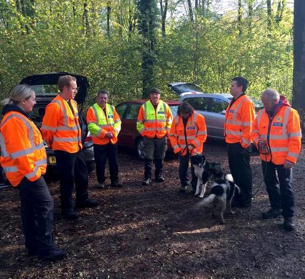 Hampshire Search and Rescue Dogs in Training