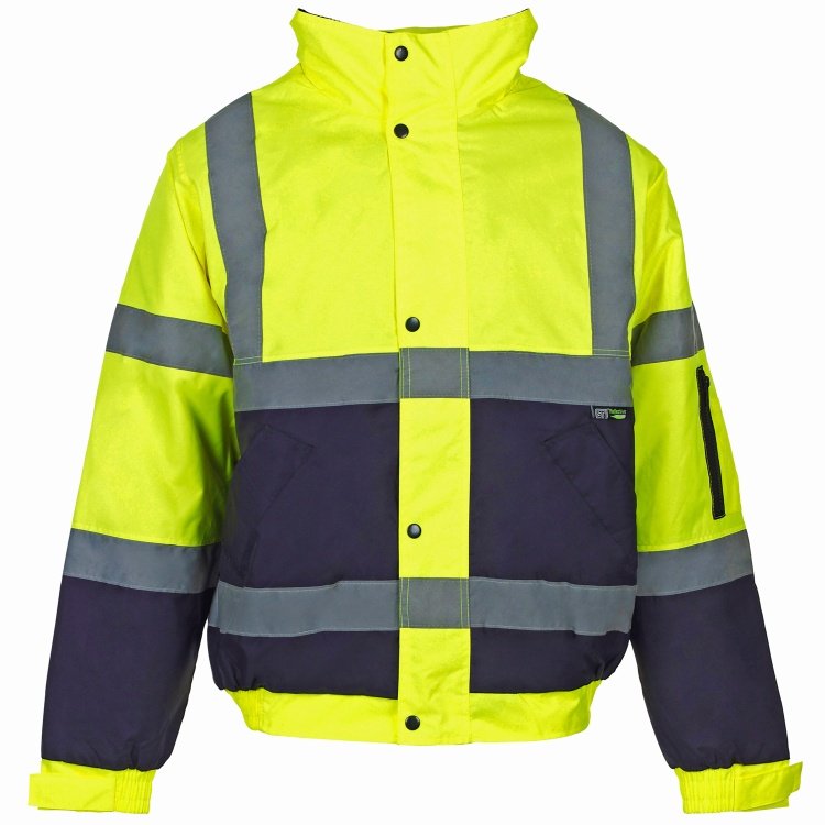 Snapklik.co : High Visibility Reflective Winter Bober Jacket