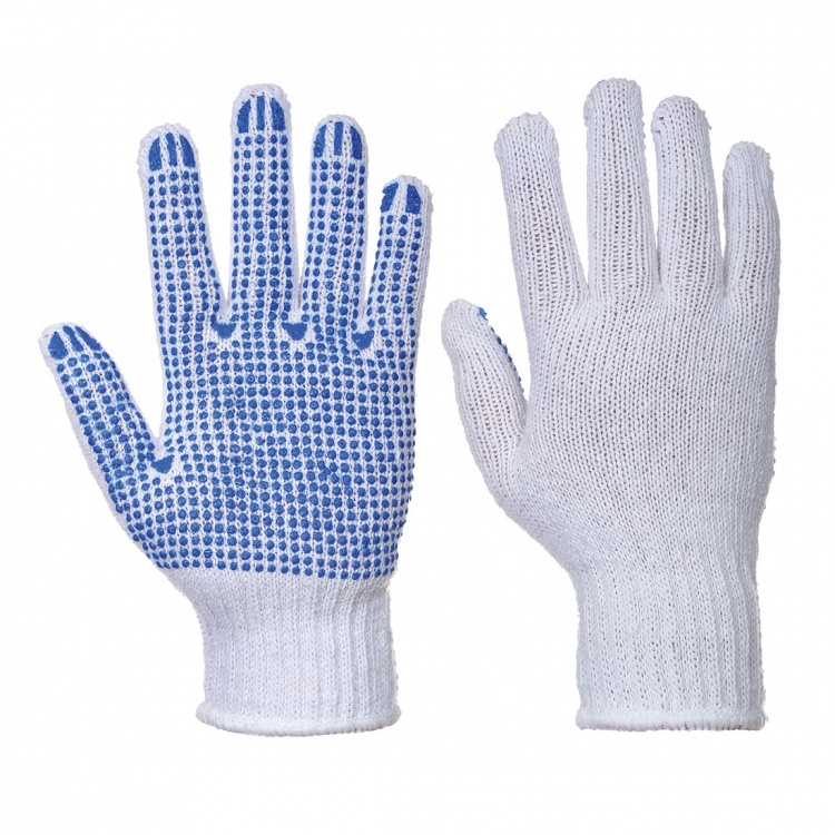 Portwest A111 Fortis Polka Dot Gloves - PVC