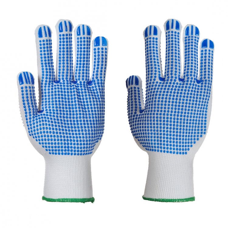 Portwest A113 Polka Dot Plus Gloves - PVC