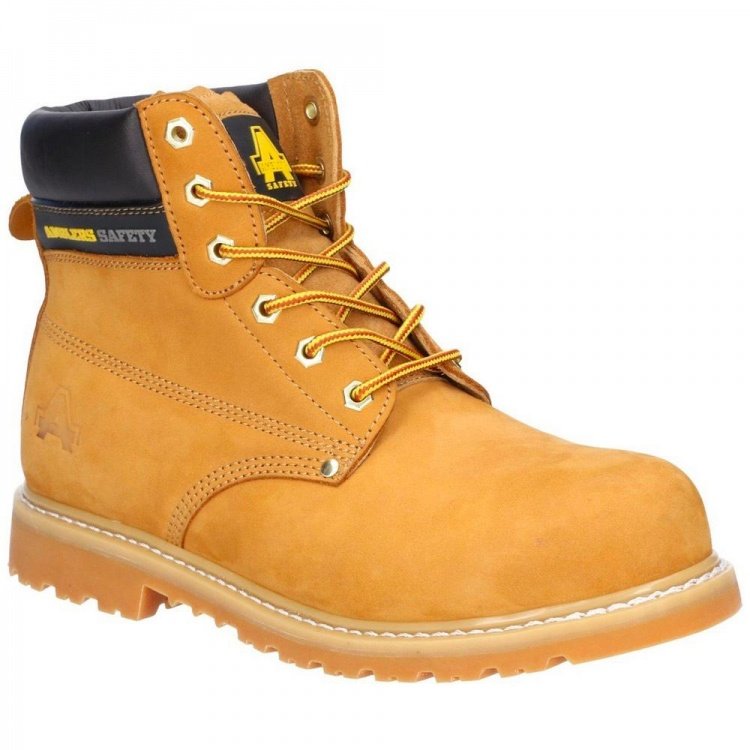Amblers Safety Women's FS103 Goodyear Welted Safety Boot - Tobacco, Size UK 3 (EU 36)