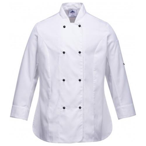 Portwest C837 Rachel Ladies Long Sleeve Chefs Jacket