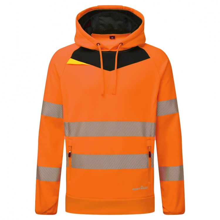 Portwest DX483 DX4 Hi-Vis Overhead Hoodie