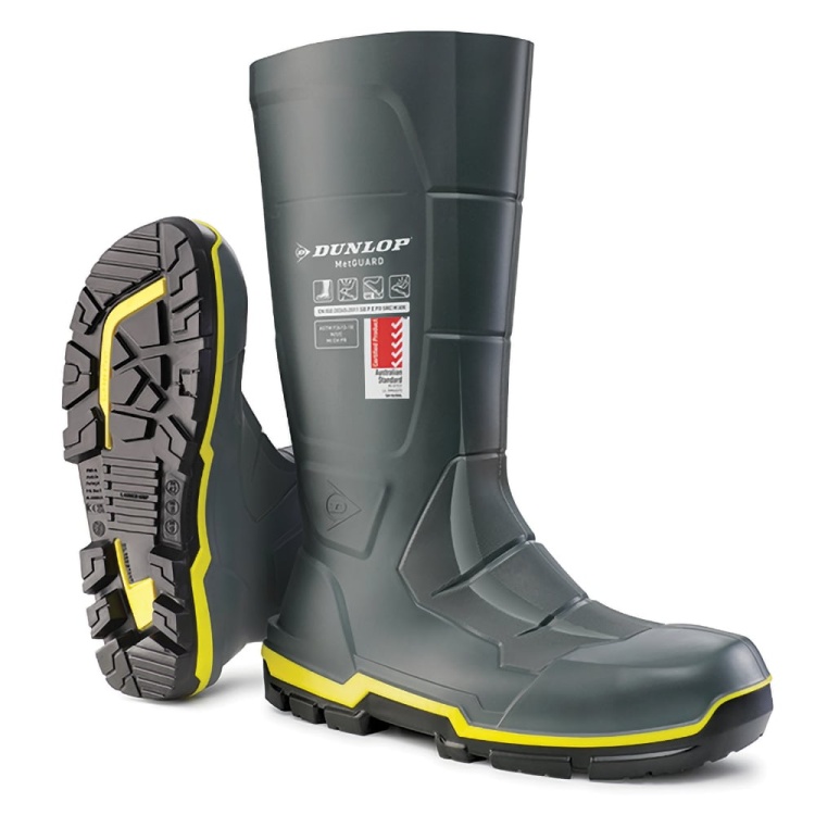 Dunlop MZ2LE01 Acifort Metguard Full Safety Wellingtons