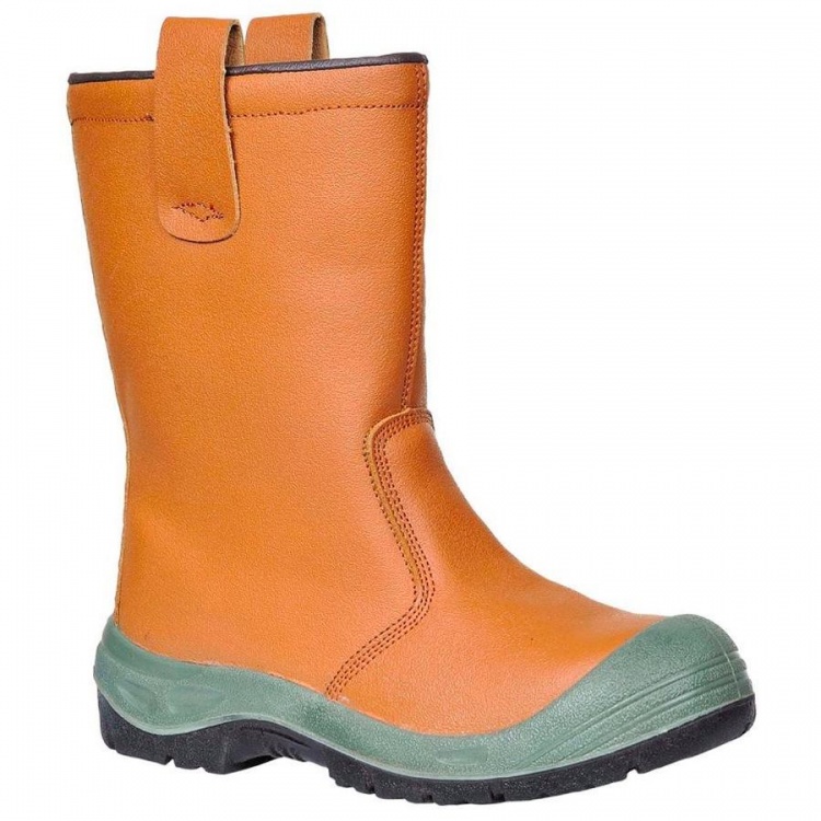 Portwest FW13 Steelite Rigger Boot S1P Cl (with scuff cap)