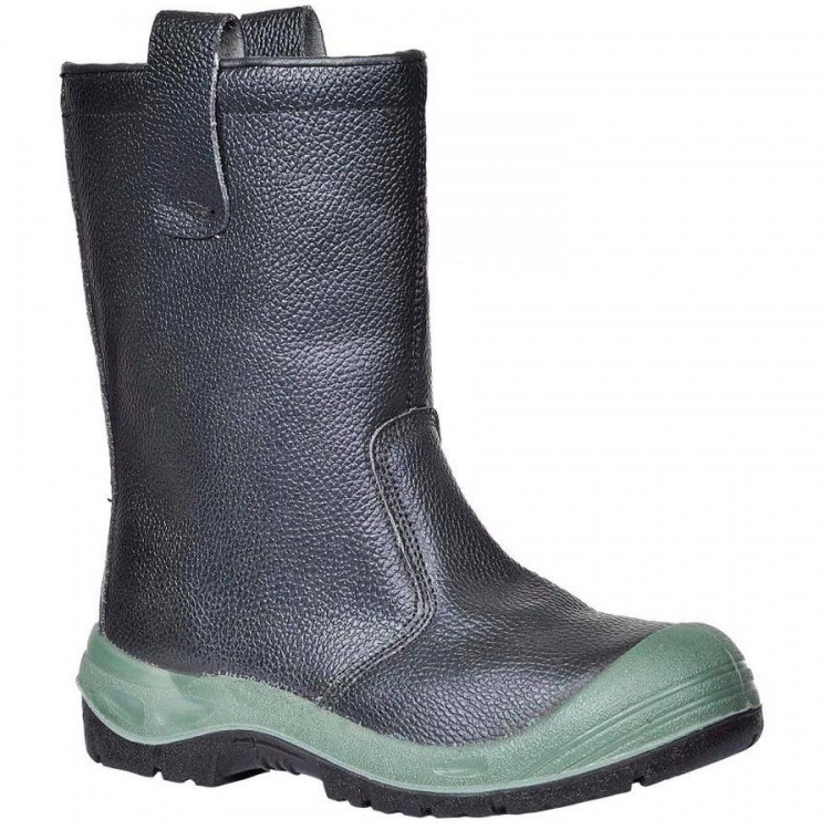 Portwest FW13 Steelite Rigger Boot S1P Cl (with scuff cap)