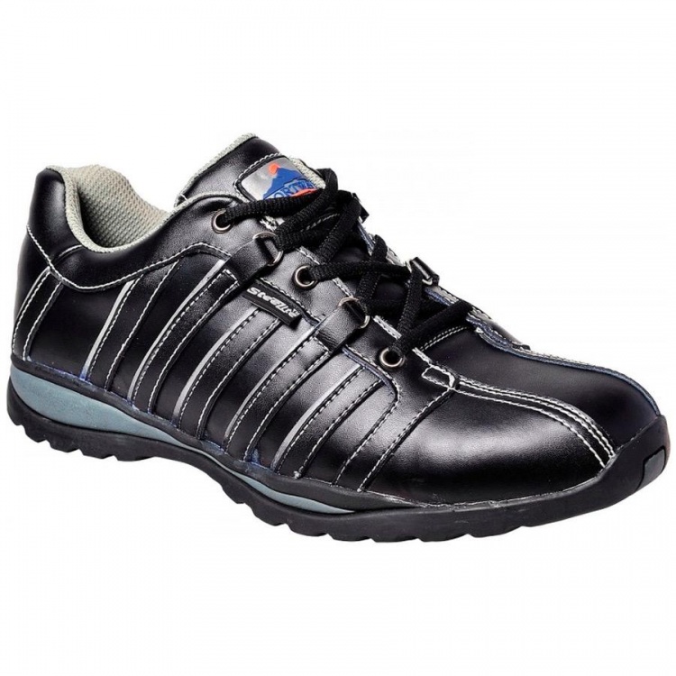 Portwest FW33 Steelite Arx Safety Trainer S1P HRO BLACK