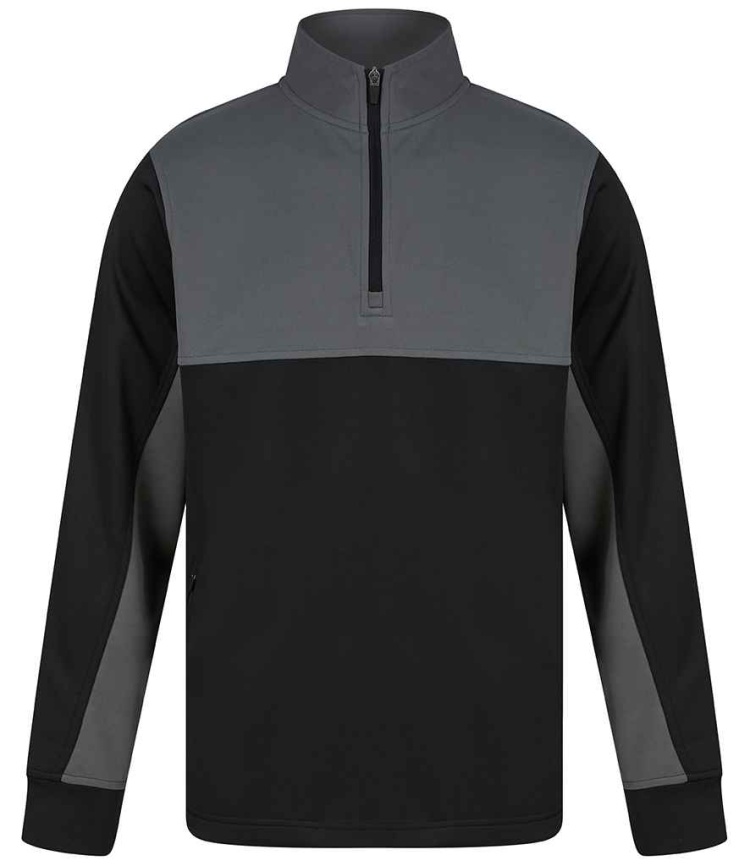 Finden Hales LV874 Finden and Hales 1/4 Zip Tracksuit Top
