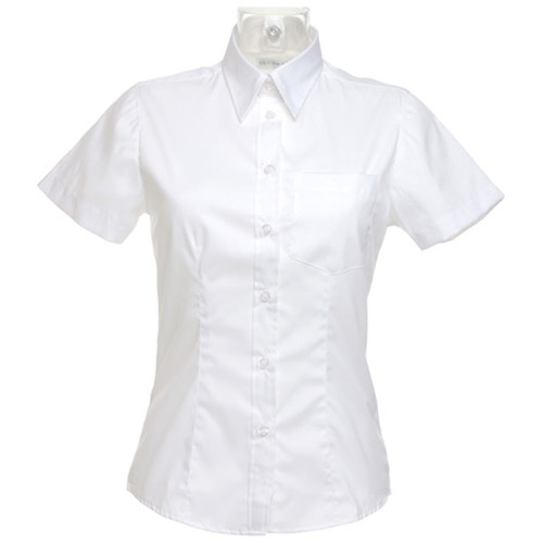 Kustom Kit KK719 Women's Corporate Pocket Oxford Shirt Short Sleeve