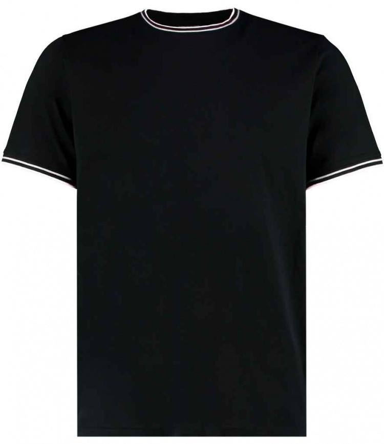 Kustom Kit K519 Fashion Fit Tipped T-Shirt