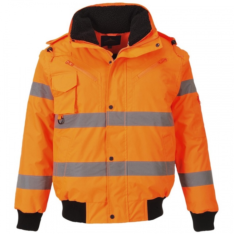 Portwest C467 3-in-1 Hi-Vis Bomber Jacket - Main Image