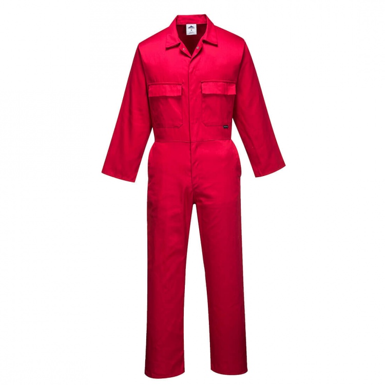 Portwest S999NARXS Euro Work Polycotton Coverall Size: X-Small Navy Regular 