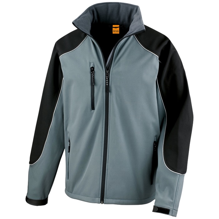 Result Work Guard R118X Hooded Softshell Jacket BK Safetywear