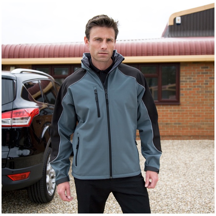 Result Work-Guard R118X Hooded Softshell Jacket
