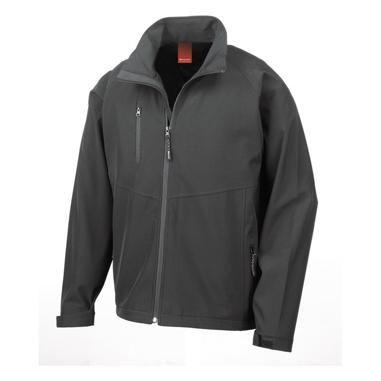 Result Base Layer Soft Shell Jacket R128M | BK Safetywear