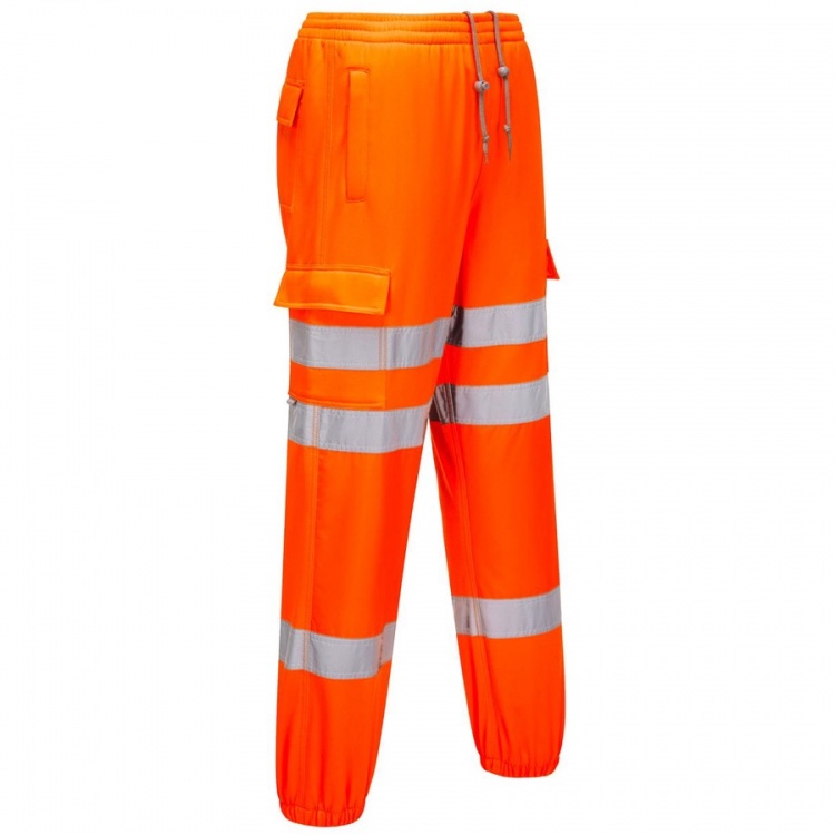 Portwest RT48 Rail Jogging Track Pants Orange