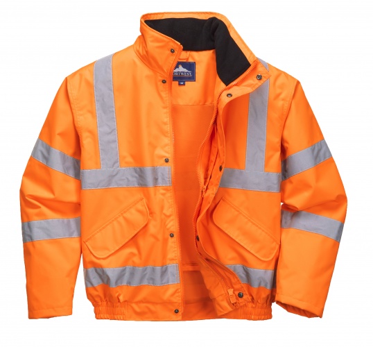 Portwest RT62 Hi Vis Breathable Bomber Jacket