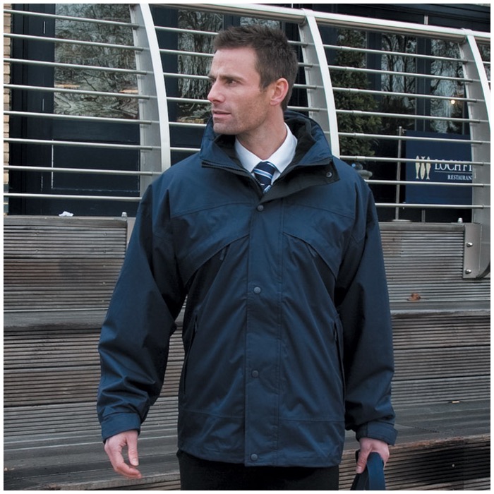 Result Clothing R068X 3 In 1 Zip And Clip Jacket | BK Safetywear