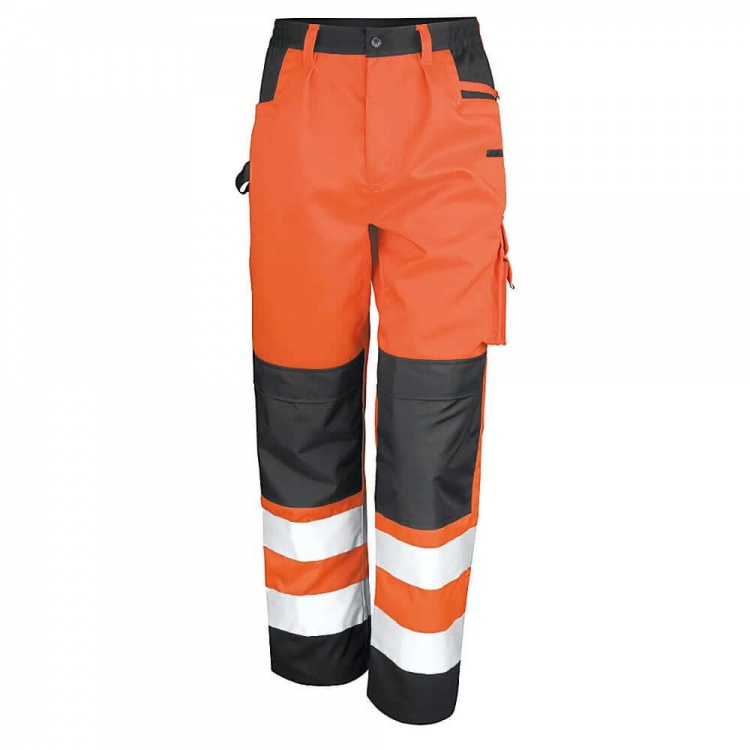 Buy Fashio Mens Heavy Duty Workwear Pants Cordura Reinforcement Warehouse Safety  Trousers W40L30 Khaki at Amazonin