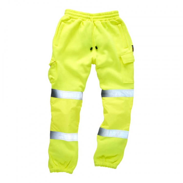 Standsafe HI Vis Joggers Pants Yellow | BK Safetywear
