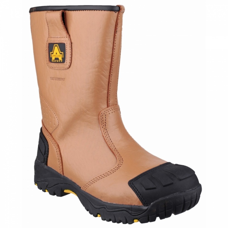 Amblers Safety FS143 Waterproof pull on Safety Rigger Boot S3 WR HRO SRC