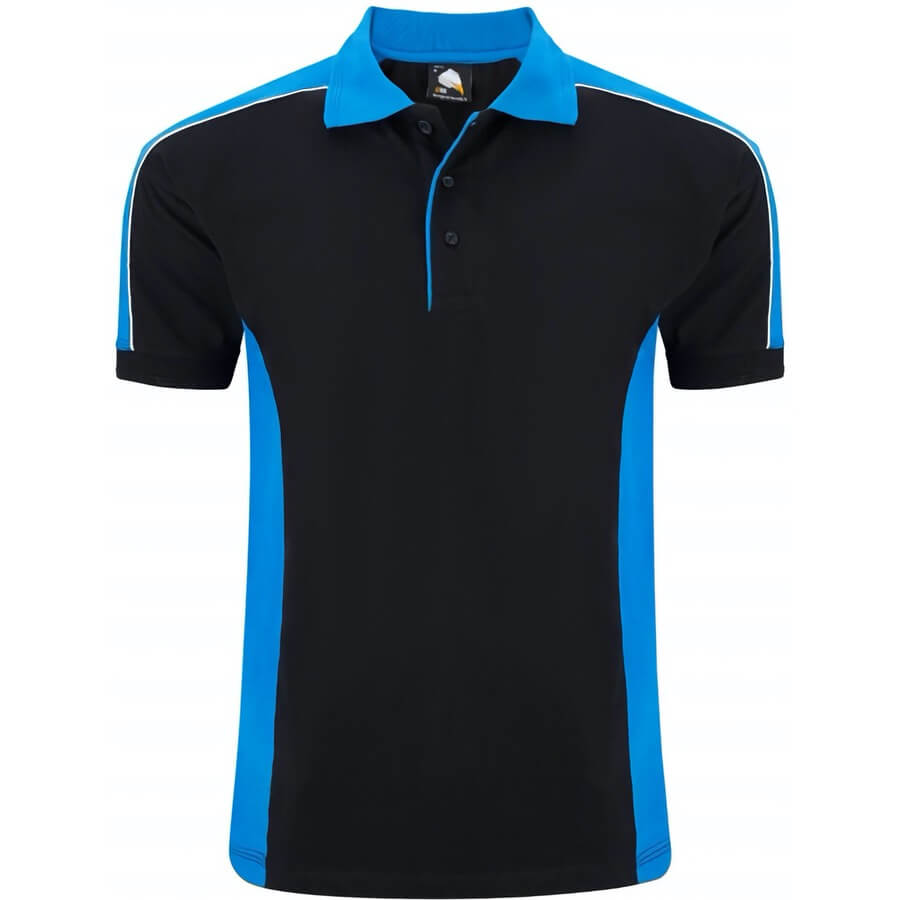 white black polo shirt