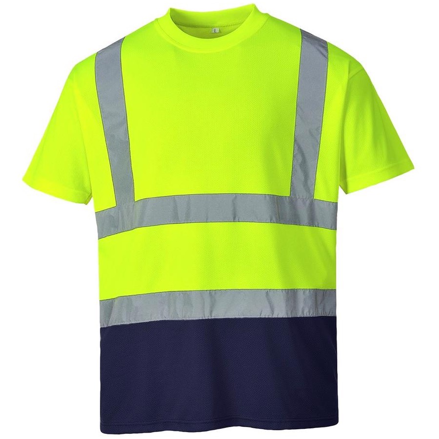 Portwest S378 Two Tone Hi Vis T-shirt | BK Safetywear