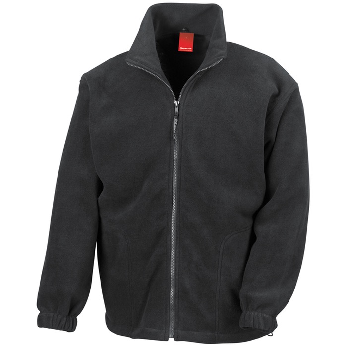 Result R036X Full Zip Active Fleece Jacket Black* 3XL