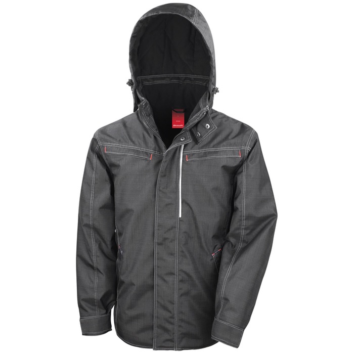 Result Work-Guard R326X Denim Texture Rugged Jacket | BK Safetywear
