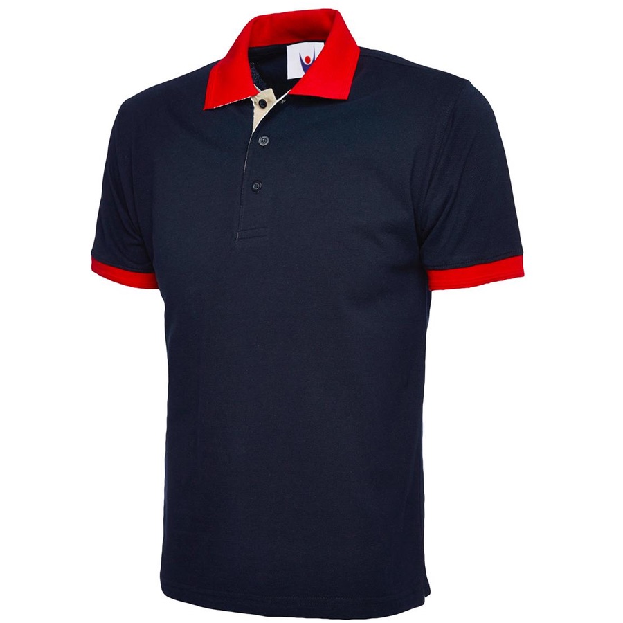 Uneek UC107 Contrast Polo Shirt 250gsm | BK Safetywear