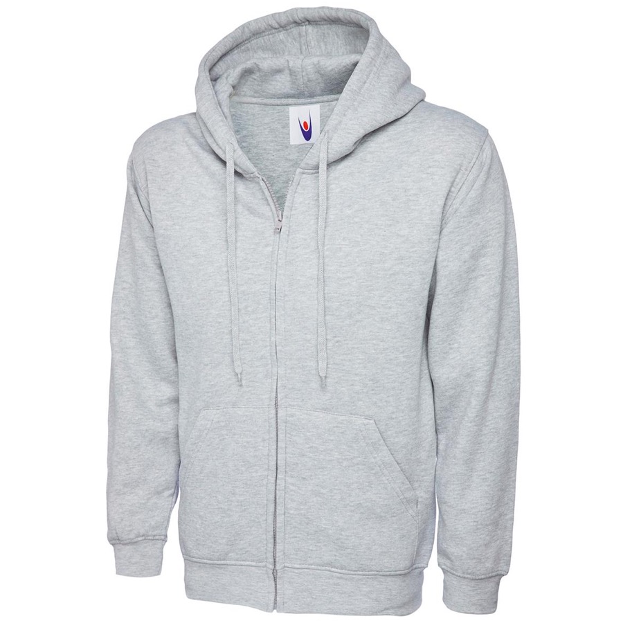 zip hooded sweatshirt