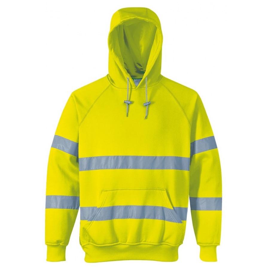 Portwest Hi Vis Sweatshirt Reflective Jumper Work Wear Safety Building B303 