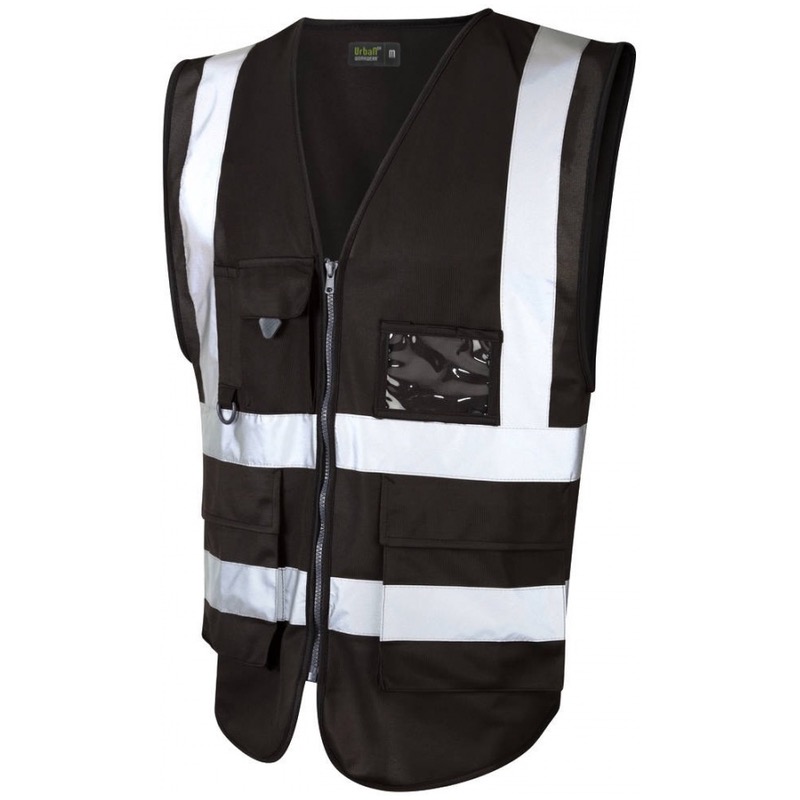KwikSafety EXECUTIVE Safety Vest (10 Pockets) Class 3 ANSI Tested OSHA  Compliant Hi Vis Reflective PPE Surveyor - Model No.: KS3303 | KwikSafety