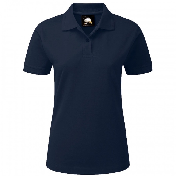 ladies navy blue polo shirts