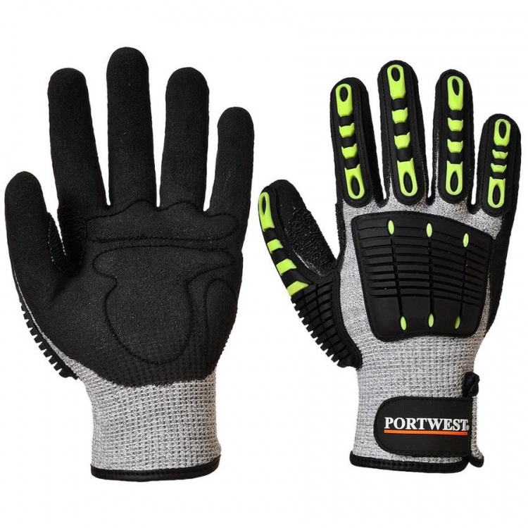 Portwest A722 Anti Impact Cut Resistant 5 Glove - Nitrile