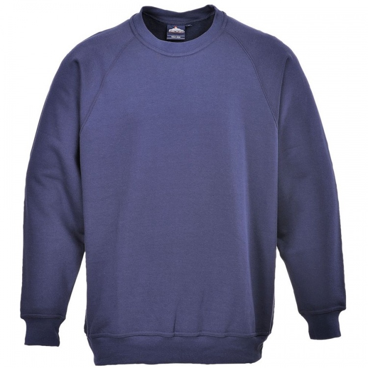 Portwest B300 Roma Sweatshirt 65% Polyester 35% Cotton 300gsm