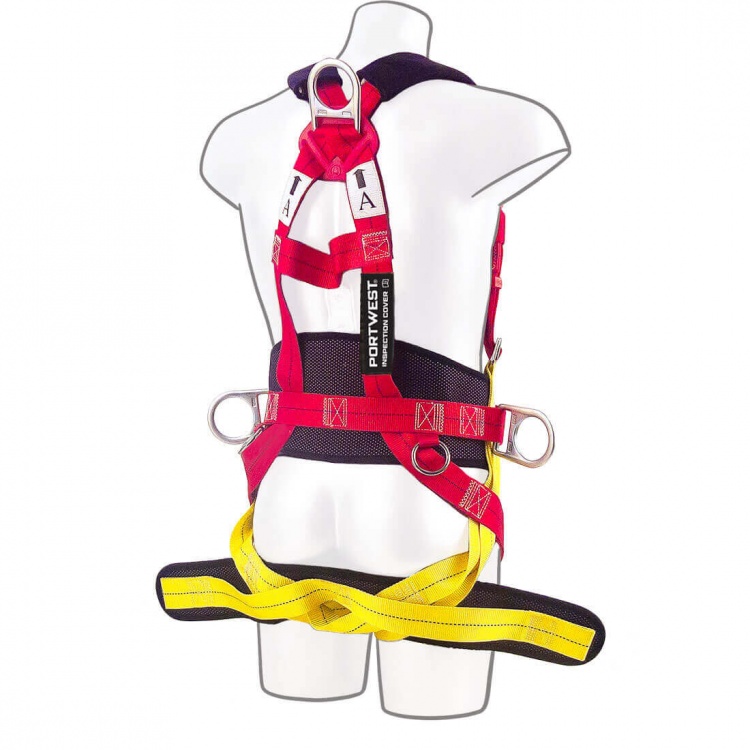 Portwest FP18 Fall Arrest 8 Point Harness BK Safetywear