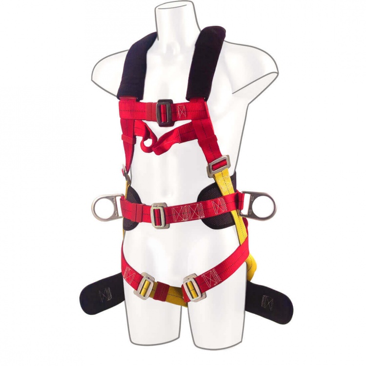 PORTWEST FP12RER - 2-point Red Harness - Mister Worker