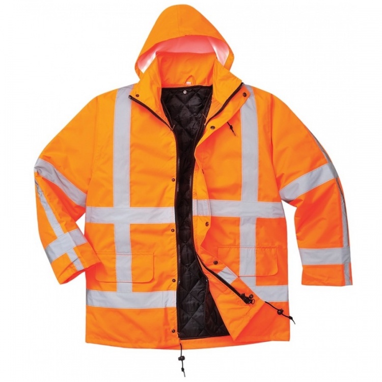 Portwest R460 RWS Traffic Hi Vis Jacket Orange