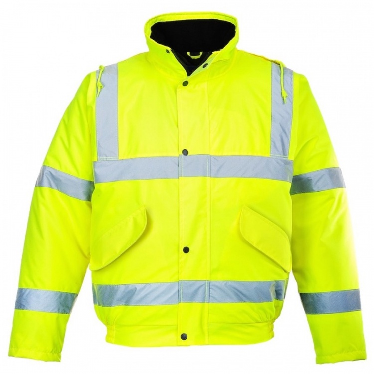 Portwest S463 Hi Vis Bomber Jacket BK Safetywear